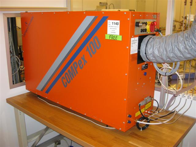 Picture of PLD - Compex Pro 110 Laser