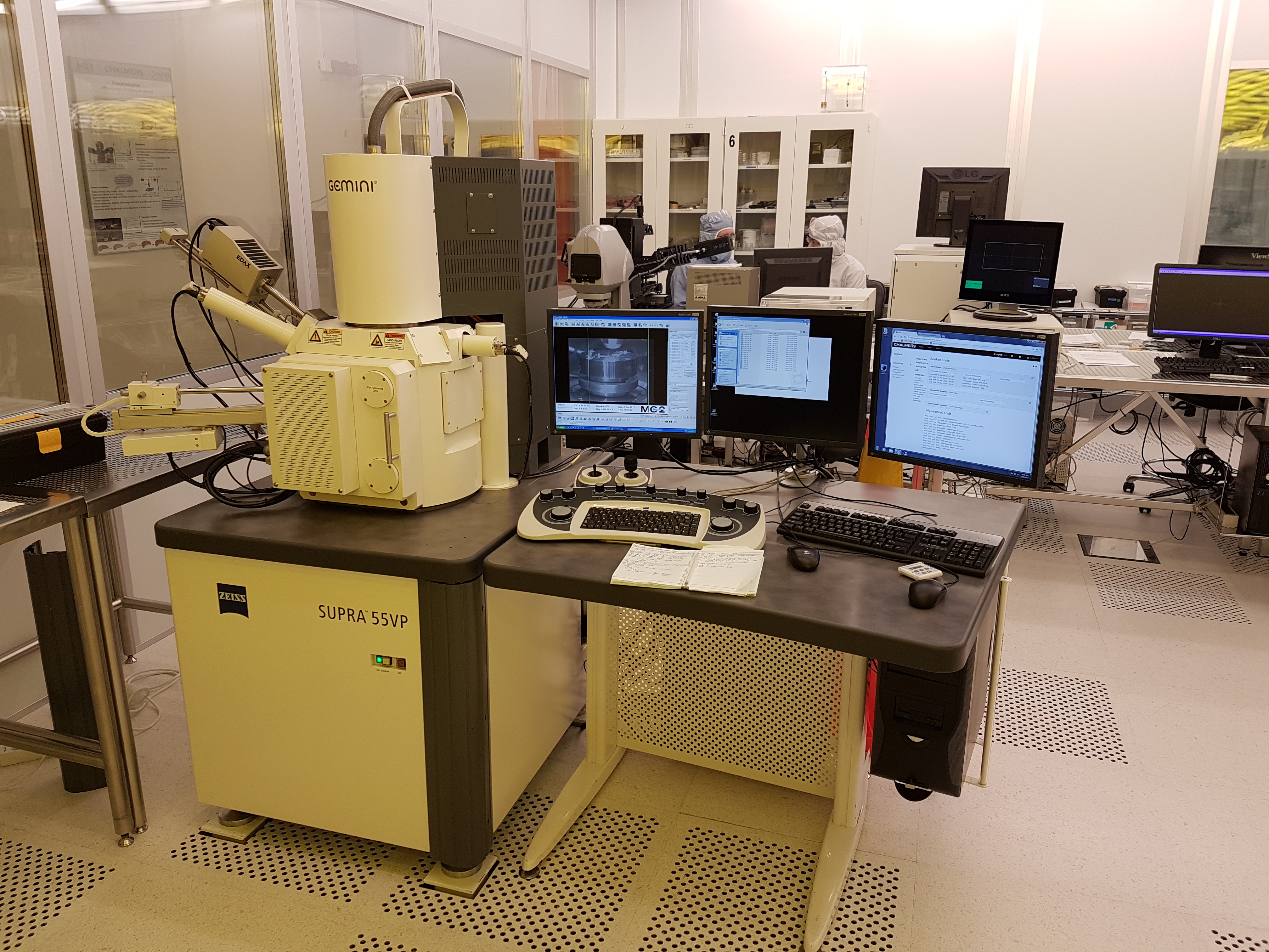 Picture of SEM - Zeiss Supra 55 - EDX